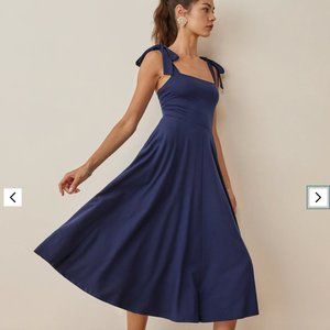 Reformation Edita Dress - Danube